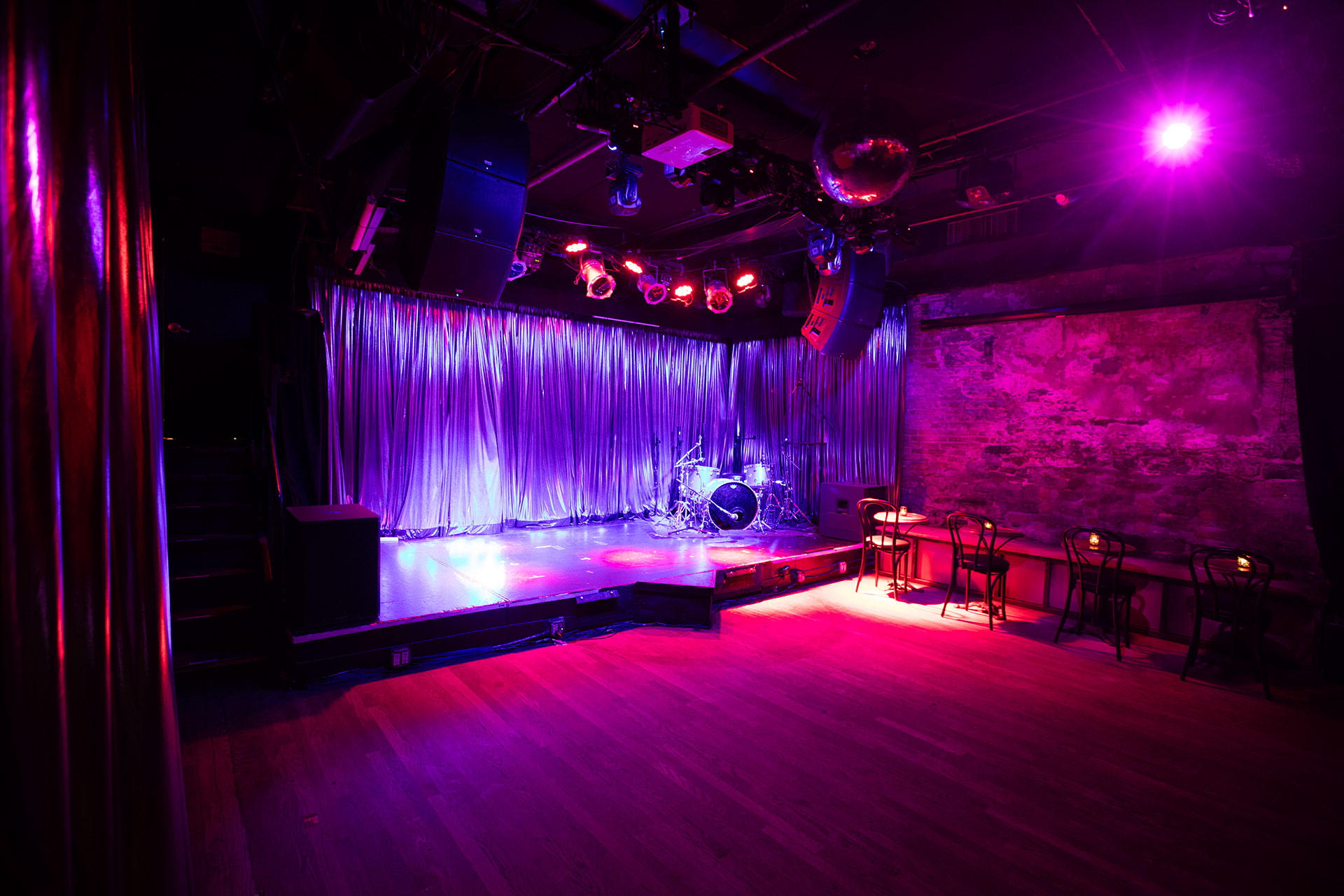 Bowery Palace Stage